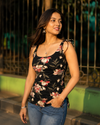Short Sleeveless Midnight Kurti | Label By Yogita